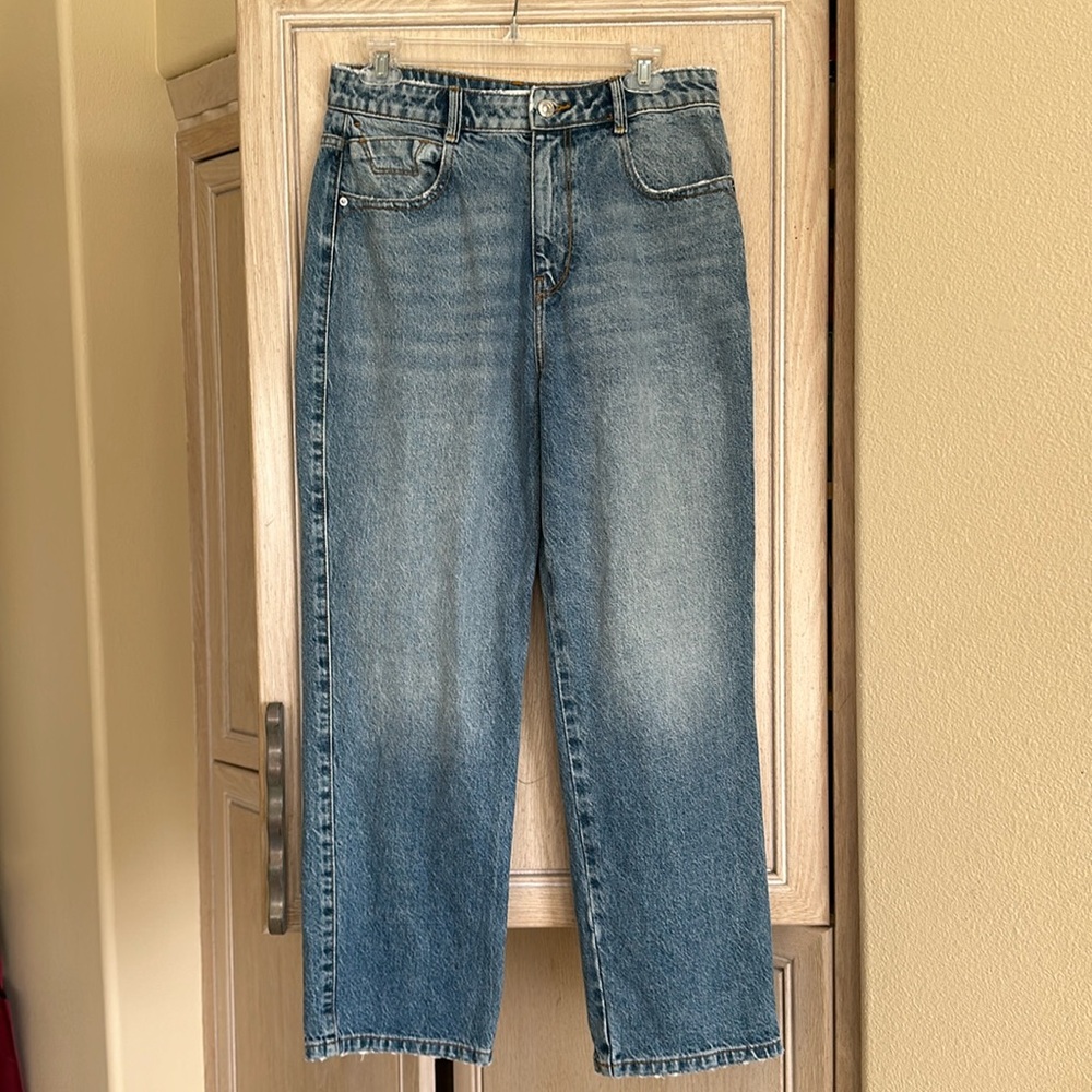 Zara Blue Wide Jeans